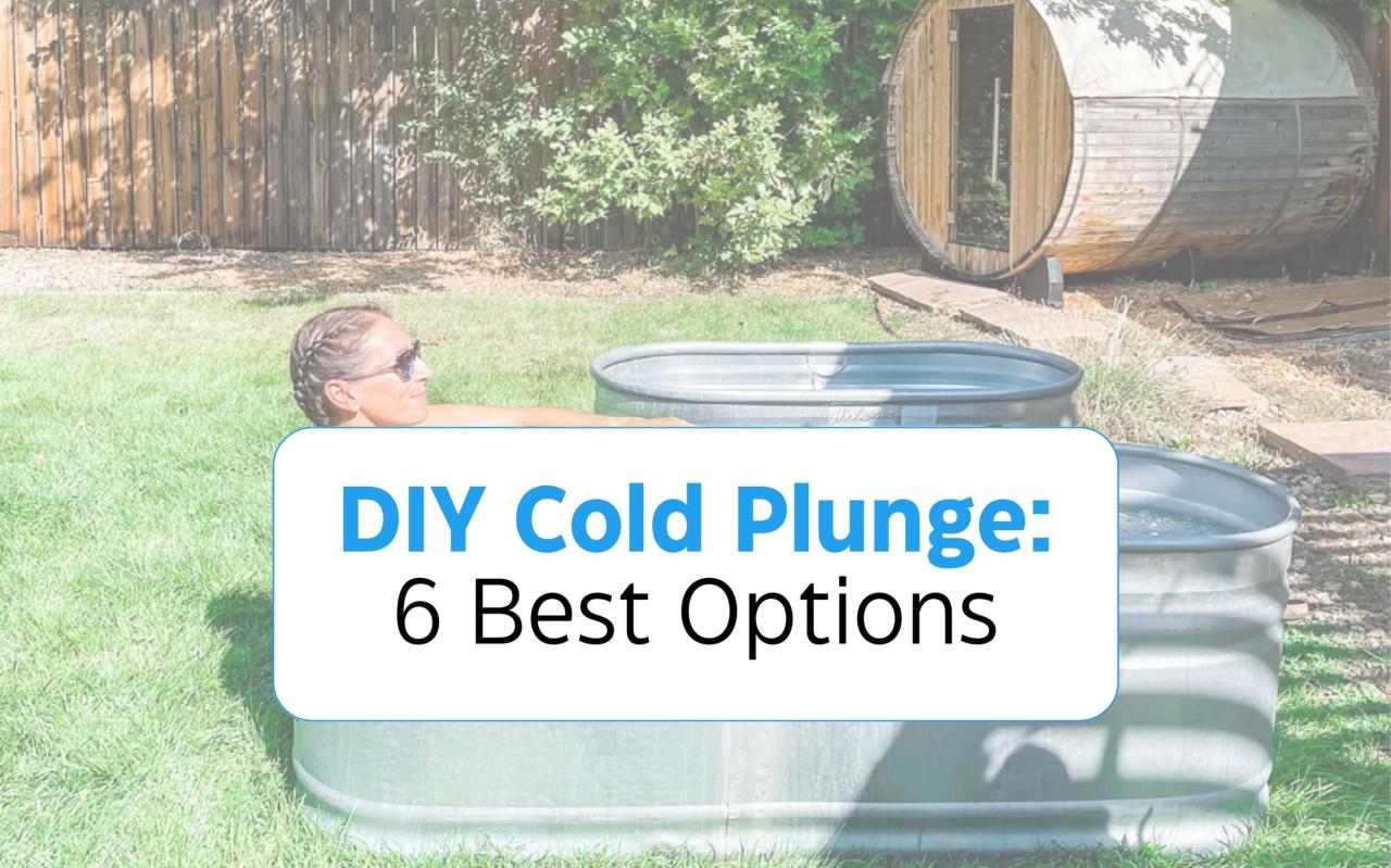 Diy cold plunge