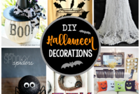 Diy halloween decorations