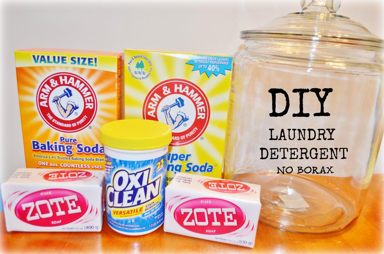 Diy laundry detergent