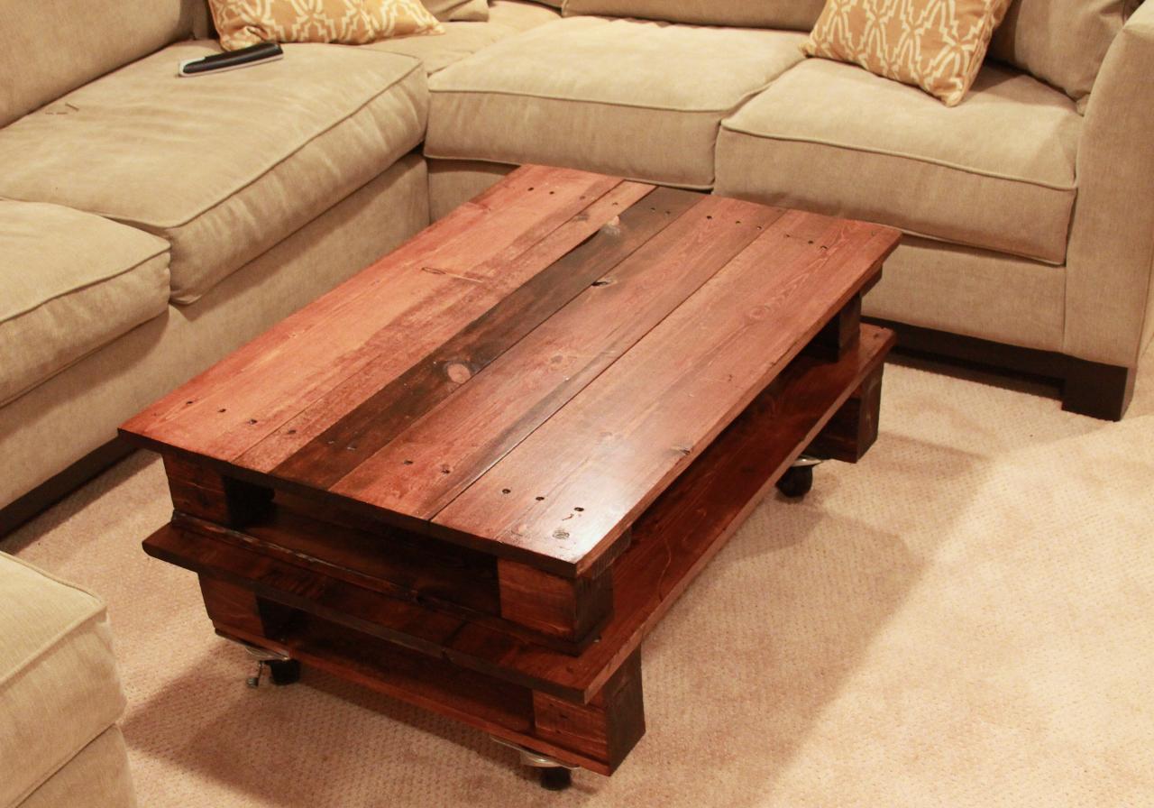 Diy coffee table