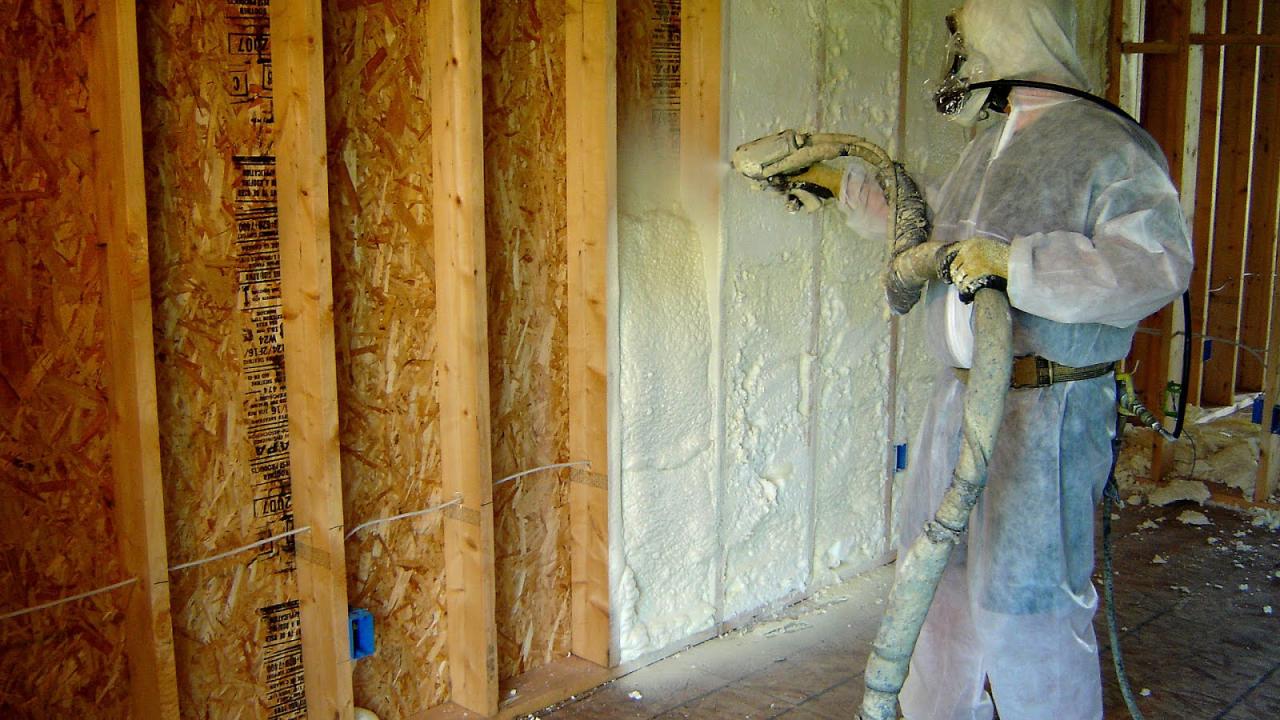 Diy spray foam insulation