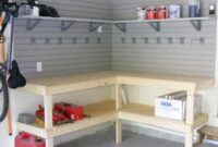 Diy garage shelves