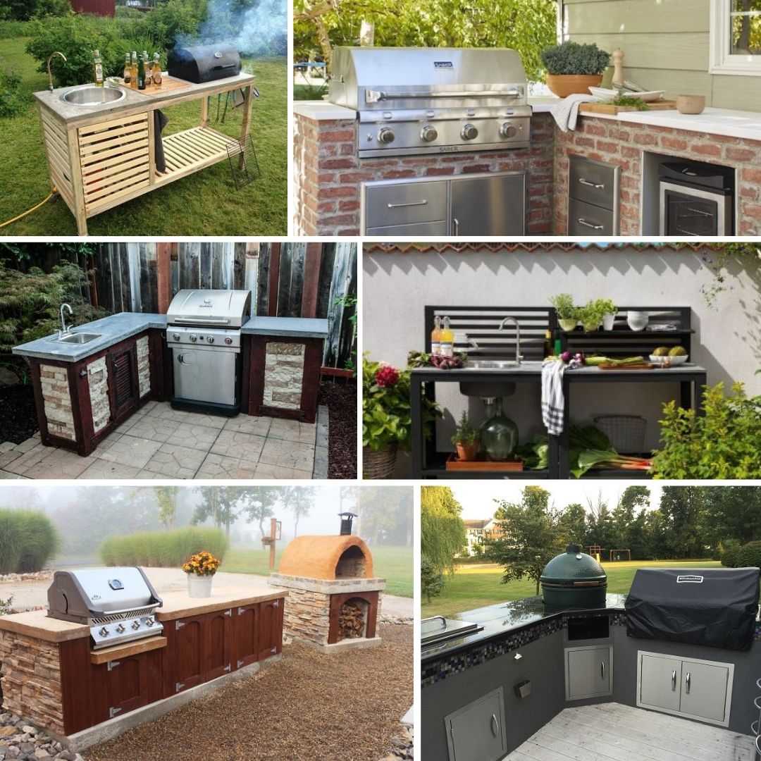 Diy outdoor kitchen