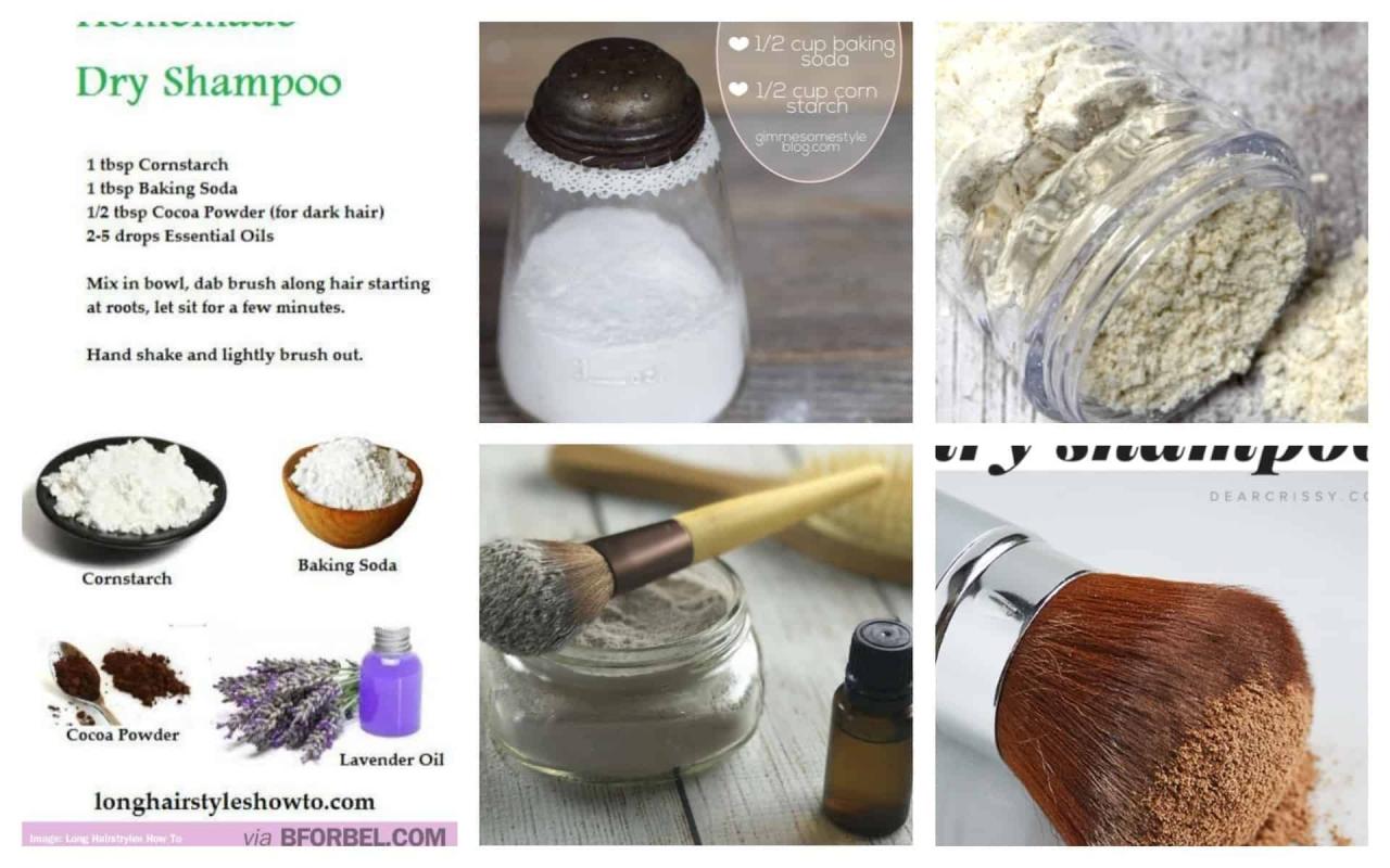 Diy dry shampoo