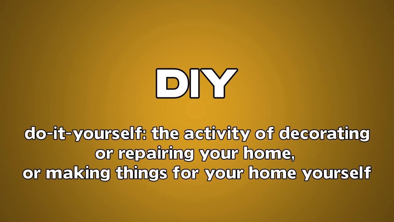 Diy meaning